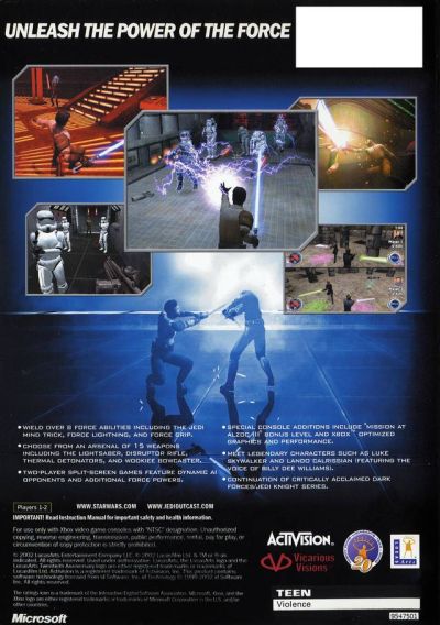 Star Wars - Jedi Knight II - Jedi Outcast (USA)